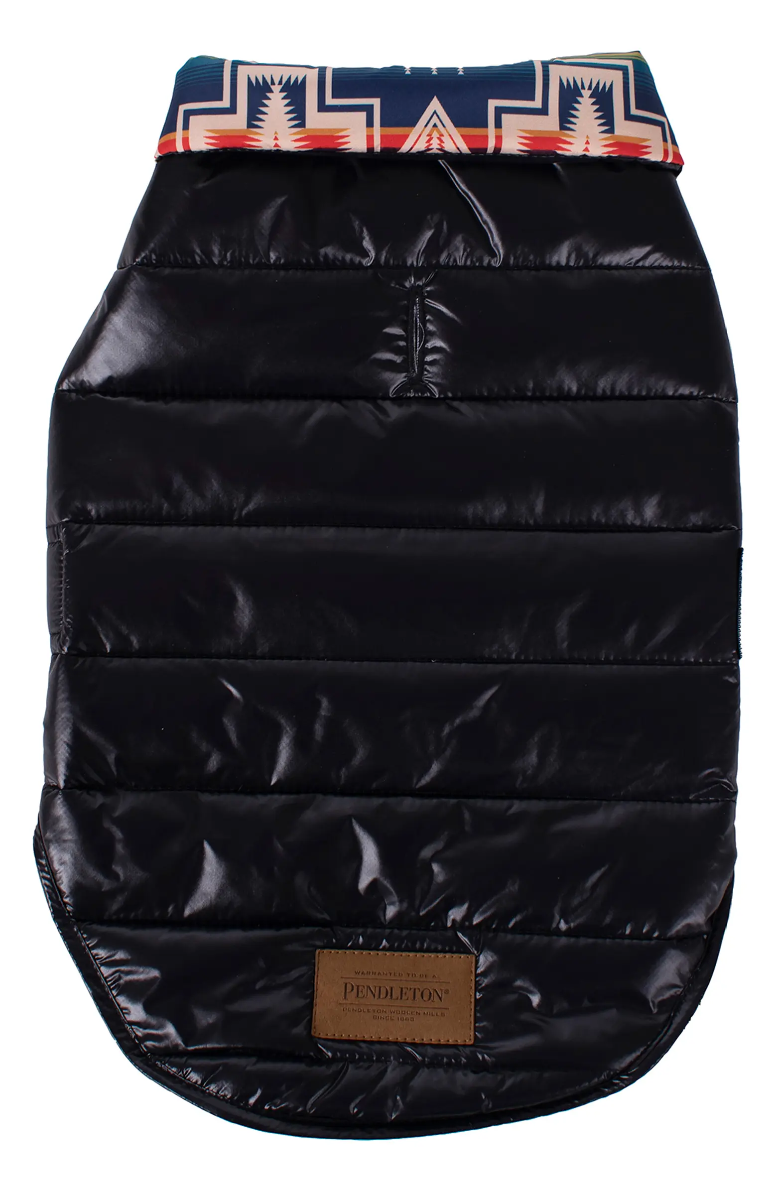 Pendleton Puffer Dog Coat
